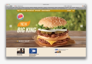 Burger King Chose To Showcase This Burger Outside In - Burger King #2670865