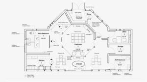 Institutional Design Drawings-niki - Technical Drawing #2670936
