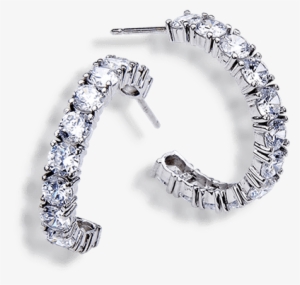 12 Carat, 14k Hoop Earrings - Earring #2671023