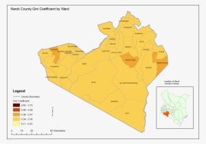 Narokcounty Ginicoefficient - Narok County Map #2671354