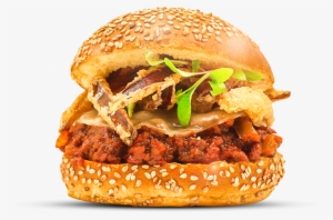 House-made Sloppy Joe, Provolone Cheese, Copenhagen - Buffalo Burger #2671552
