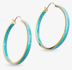 Inside Out Hoop Earrings - Earring #2671556