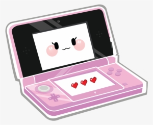Cute Pink 3ds By Berri-blossom On Deviantart - Nintendo Ds Clipart #2672216