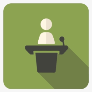 Event Request Podium Icon - Sign #2672576