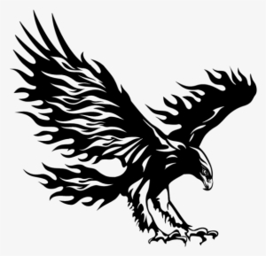 Png Library Pheonix Drawing Eagle Head - Eagle Sticker #2672699