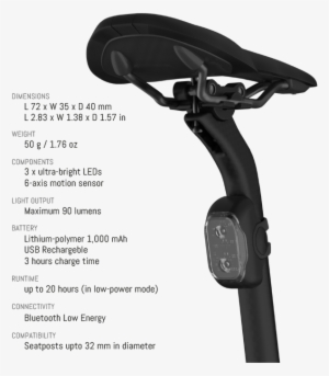 Rayo's Award-winning Design Offers A Minimalistic And - Rayo Bike Light #2672793