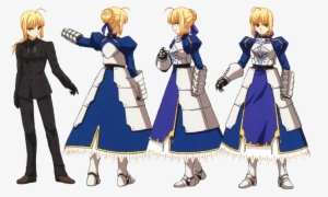 Various Angles - Saber Fate Zero Character Sheet #2673807