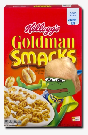 Goldman Sachs Trump Memes Rare Pepe Honey Smacks Cereal - Kellogg's Honey Smacks Recall #2674138