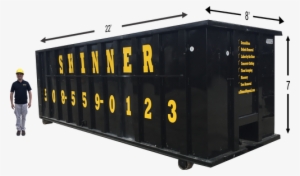 This Is Our Biggest Dumpster - Cubic Yard #2674683