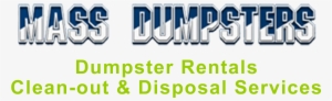 Mass Dumpsters, South Shore Ma - Massachusetts #2675092