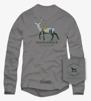 L/s Youth Harvest Moon - Over Under L/s Timber Ghost - Size: Medium #2676784