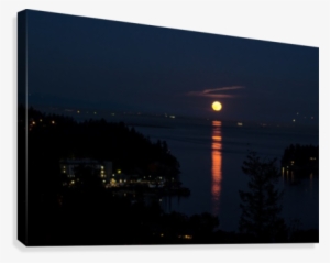 Harvest Moon 2017 Canvas Print - Evening #2677038