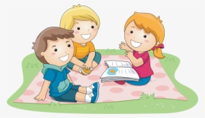 Png Hd Of Students Reading Transparent Hd Of Students - Story Telling Vector #2677253