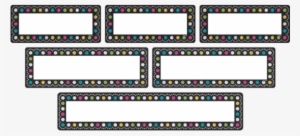 Chalkboard Brights Clingy Thingies̴ Labels - Chalkboard Brights Clingy Thingies Labels #2677292