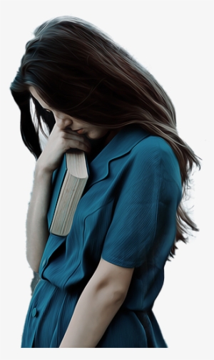 Woman, Book, Transparent, Isolated, Reading, Girl, - Woman Reading Png Transparent #2677361