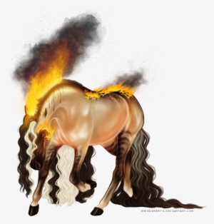 A Plume Of Smoke Billowed Out Of Sanuye's Nostrils - Mane #2677690