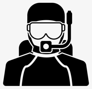 Goggles Clipart Scuba Diver - Scuba Diving #2678460