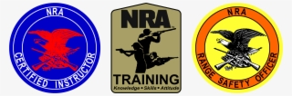 Nra Logo Png Download - Nra Certified Instructor Sticker #2678744