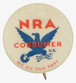 Nra Consumer We Do Our Part - National Industrial Recovery Act Symbol #2678783