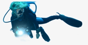 A Guy With Snowboard - Scuba Diving #2678843