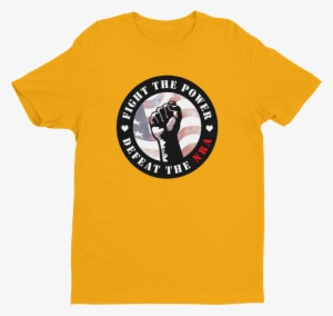 Fight The Power Emblem Anti Nra Unisex Short Sleeve - Lucky Symbols For Love #2678977