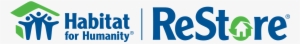Habitat Restore Logo Two Color Transparent Background - Habitat For Humanity Transparent Logo #2679611