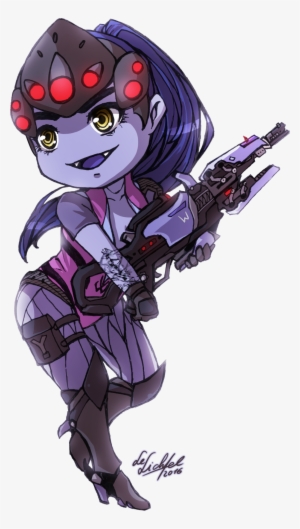 Overwatch - Overwatch Chibi Widowmaker #2680950