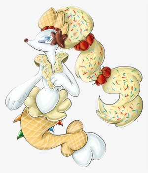 Primarina Ice-cream By Hedgey On Deviantart - Cartoon #2681586