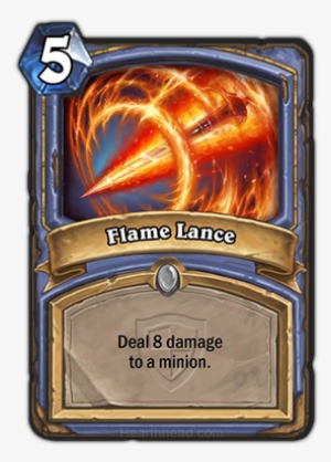 August Hearthstone Season Card Back - Flame Lance #2681637