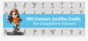 Amiibo Super Smash Bros - Mii Gunner (nintendo Wii #2681755