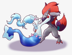 312 Kb Png - Primarina Zoroark #2681865