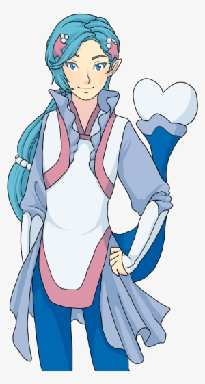 Decided To Try And Do A Gijinka Art For My Hopefully - Primarina Azura #2681908