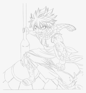 Natsu Dragneel By Magooode On Deviantart - Line Art #2682142
