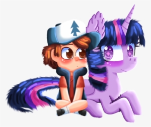 Polishcrossoverfan, Crossover, Diplight, Dipper Pines, - Cartoon #2682563
