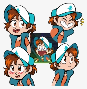 Dipper Pines Mabel Pines Social Group Cartoon Male - Gravity Falls Dipper Anime #2682664