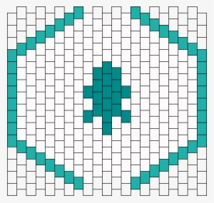 Dipper Pines Gravity Falls Mask Bead Pattern - Kandi Mask Patterns #2682828