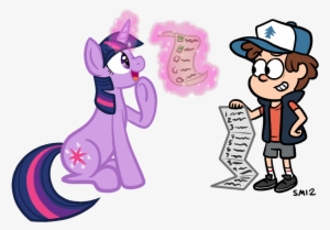 Serenamidori, Checklist, Crossover, Dipper Pines, Double - Twilight Sparkle And Dipper Pines #2682980