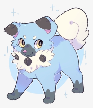 Blue Pupper To Wish You Well On Your Shinies - Cartoon #2683049