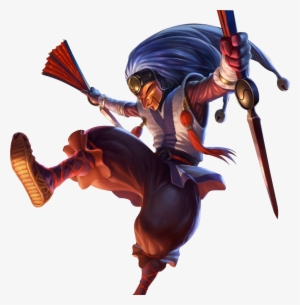 Masked Shaco Skin Splashart Lol Png Image - League Of Legends Shaco Png #2683299