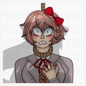 Doki Doki Spoilers Doki Doki Literature Club Sayori - Cartoon #2683628