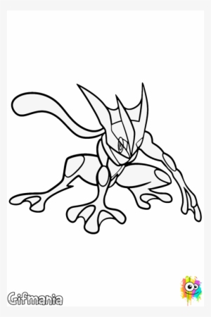 Ash Greninja Coloring Pages Beautiful Greninja Base - Pokemon Para Colorear De Agua #2683937