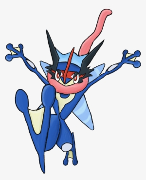Gekk Uga Ash Greninja Strikes Silently Png Greninja - Cartoon #2684089