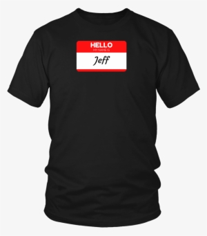 Hello My Name Is Jeff Red - Limited Edition - Warning This Girl Is Protected #2684173