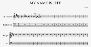 My Name Is Jeff Sheet Music Composed By Jeff 1 Of 1 - Twinkle Twinkle Harmony Violin #2684225