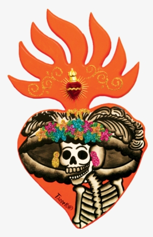 Day Of The Dead Art, Sagrada, Mexican Folk Art, Edgar - The Tell-tale Heart #2684530