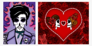 Austin Artist Ladi Loera Will Bring His Día De Los - Prince Day Of The Dead #2684707