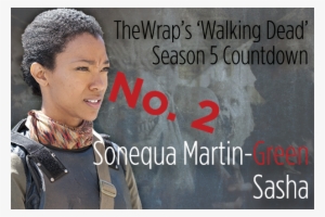 'walking Dead' Star Sonequa Martin Green Talks Season - Sonequa Martin Green Feet #2684709