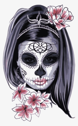 La Calavera Catrina Skull Day Of The Dead T-shirt - Calavera Catrina #2684750