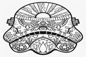 Day Of The Dead Star Wars Coloring Pages - Book #2684795