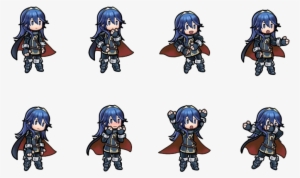 Here's Some Bonus Lucina Sprites That I Assembled For - Fire Emblem Robin Dabbing #2686593